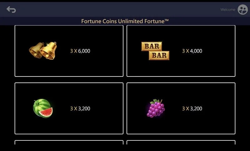 Fortune Coins Unlimited Fortune - разширено поле 3 на 5 със събиране на монети